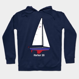 Harbor 20 Sailboat Hoodie